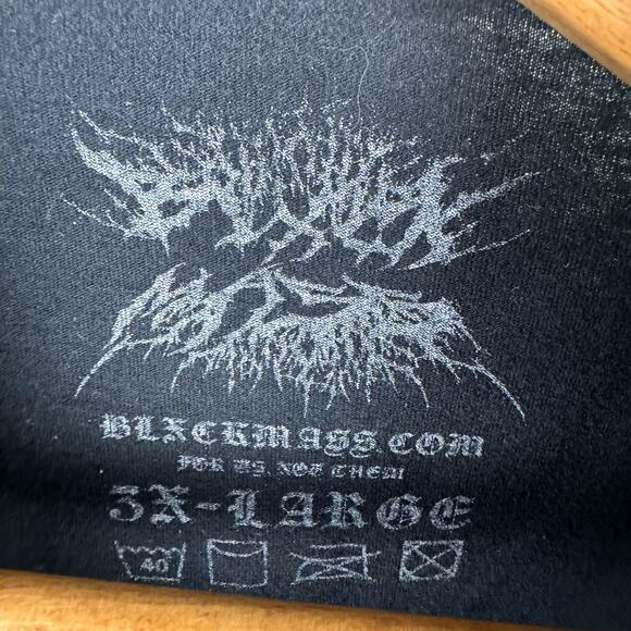Aborted Shirt Size 3XL Black Short Sleeve Blxckmass Death Metal Band Music - Picture 3 of 7